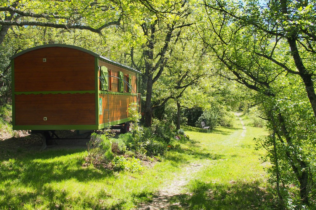 Zirkuswagen Emma, Cabrières, Südfrankreich