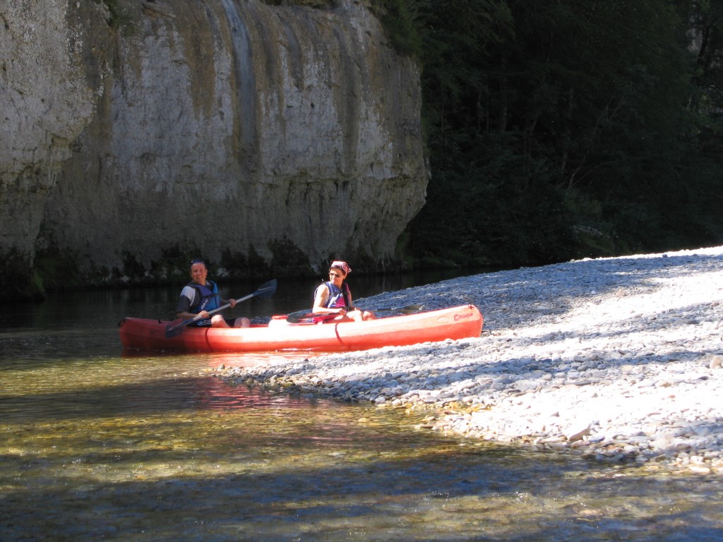 Kanufahren in Südfrankreich